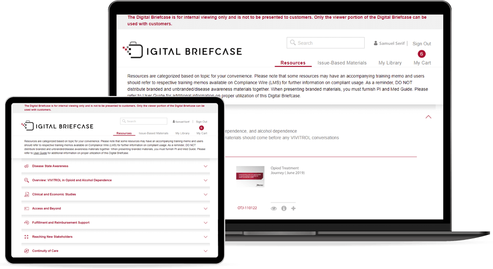 Digitale Aktentasche